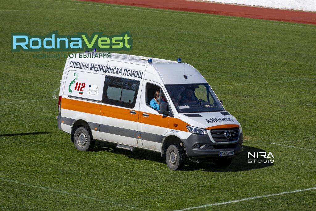 Снимка на линейка на спешна помощ. Кадър: RodnaVest / Nira Studio