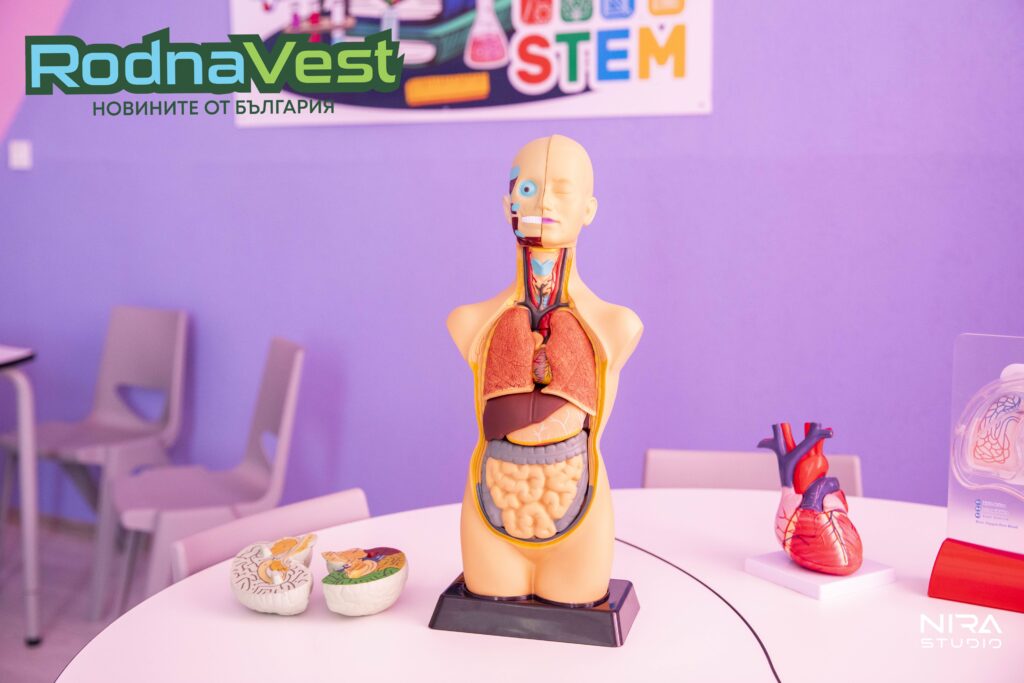 STEM кабинети в училище в село Микрево след обновяване