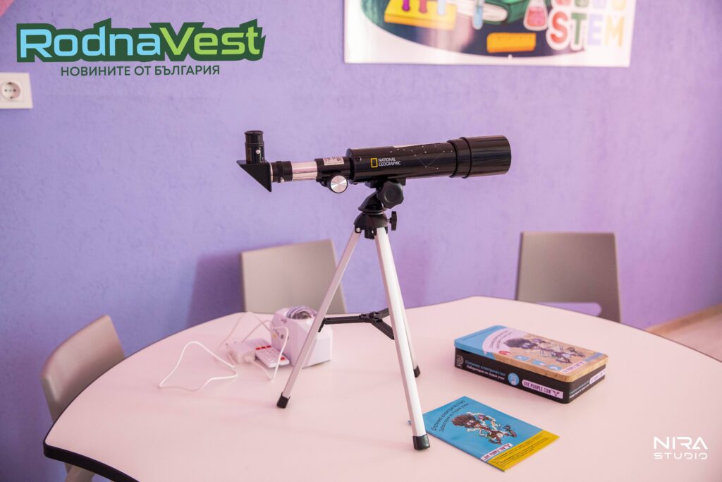 STEM кабинети в училище в село Микрево след обновяване