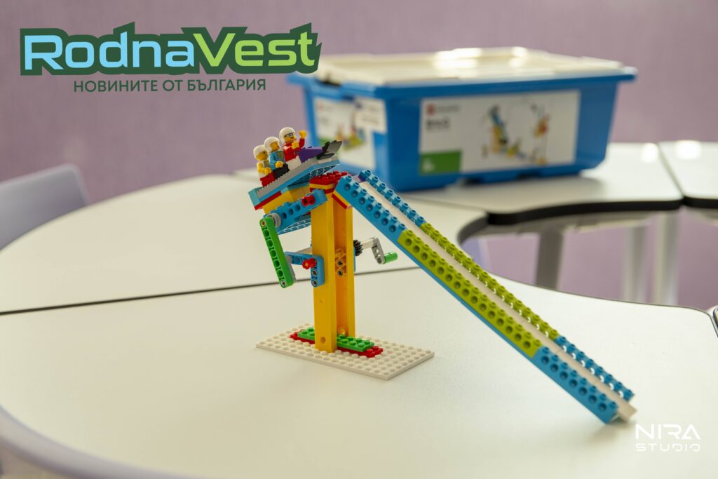 STEM кабинети в училище в село Микрево след обновяване