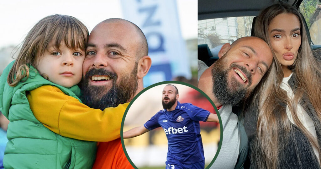 Сергей Георгиев със съпругата и детето си Снимка: RodnaVest