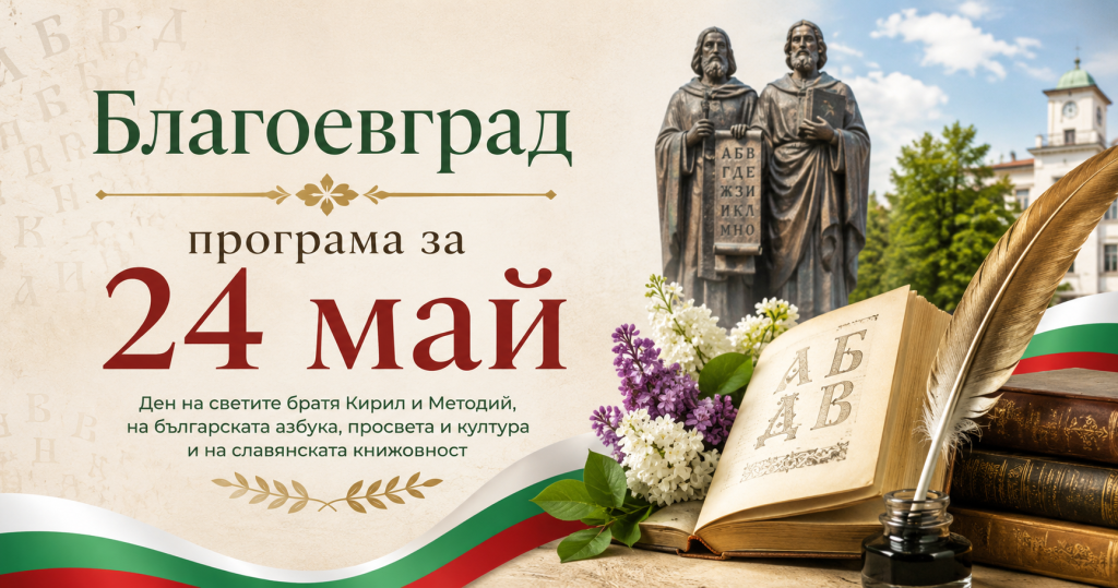 Благоевград с двудневна празнична програма за 24 май