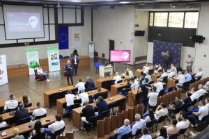 Кметът Методи Байкушев по време на среща с представители на бизнеса